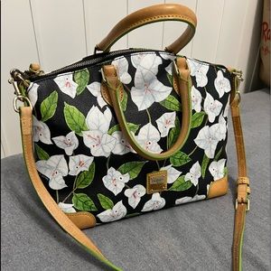 Dooney & Burke Spring and Summer Inspired Floral Satchel Purse